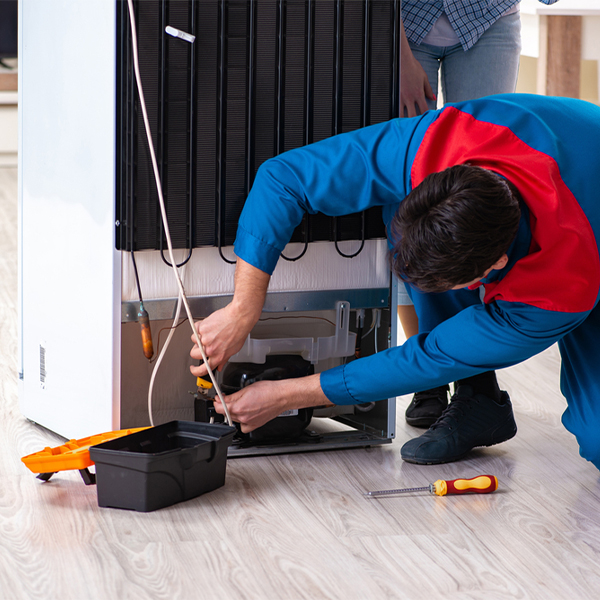 how much do you charge for refrigerator repair services in Cedarville CA